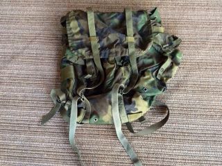 Usmc Army Military Surplus Alice Rucksack Backpack Woodland Camo Lc - 1 Cold War