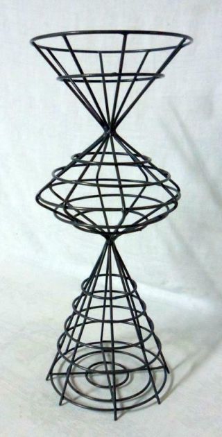 Frederick Weinberg Era Wirework Mid Century Modern Tower Sculpture