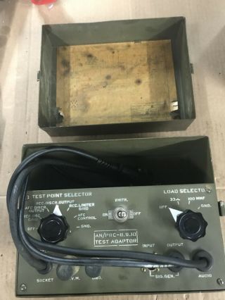An/prc 8,  9,  10 Military Radio Tester