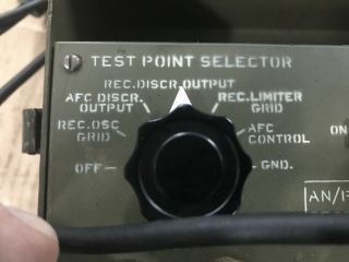 AN/PRC 8,  9,  10 Military Radio Tester 3