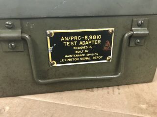 AN/PRC 8,  9,  10 Military Radio Tester 5