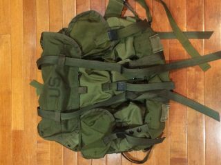 Usgi Us Army Military Surplus Medium Od Alice Pack Camping Hiking Backpack