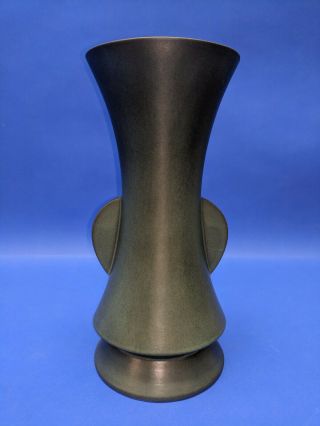 Claude Dumas Shadows & Light Green Ceramic Vase - French 11 