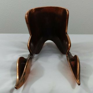 Vintage Bronze Metal Decorative Miniature Horse Saddle & description 5