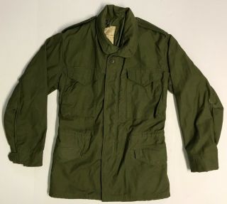 1973 Dated M - 1965 Field Jacket,  Size Extra Small Regular