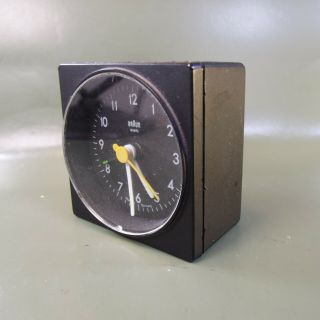 Vintage Braun travel alarm clock Type 4746/AB1.  NEEDS ATTENTION,  NOT 2