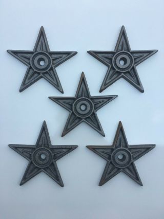 10 Cast Iron Metal Architectural Masonry Lone Star Washer Texas Rustic 6 1/4 