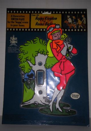 Kings Mountain Penelope Pitstop Dick Dasterdly Gal Pal Switch Plate Cover