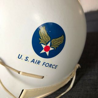 NOS Vintage USAF P - 4B Jet Pilot Flight Helmet Dated 1959 BOX 7