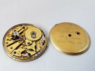 Eve De Breguet Repeater Pocket Watch Movement Or Restoration 45mm