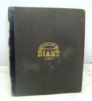 1862 Civil War Diary Of Southern Lawyer In Occupied Alexandria Virginia