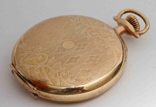 1905 Waltham Ball Watch Co.  Cleveland 16 Size Hunting Case 17 Jewel Pocket Watch