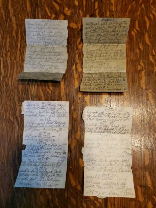 WWII Airman ' s Hand Written POW Diarys 9