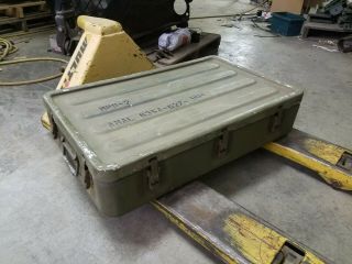 Military Aluminum Medical Waterproof Storage Chest Box With Lid 32x20x7
