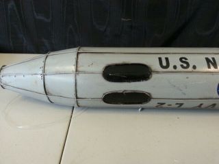 U.  S Navy L - 2 Blimp Zeppelin Goodyear Airship - Rare Tin Toy 3