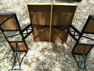 Vintage Handy Folding Table & Chair Set Milwaukee Stamping Co.  Picker Find 4