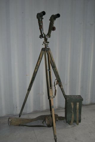 Soviet Era Military Surplus Binocular Artillery Periscope 10x45mm