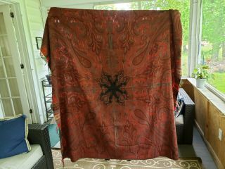 Authentic Kashmir 19th Century Paisley Shawl – Fabulous