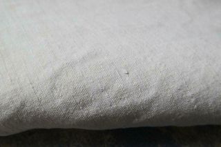 FRENCH HEMP SHEET 1800 ' s HAND SEWN HAND LOOMED ANTIQUE HEMP CHANVRE 102x80 