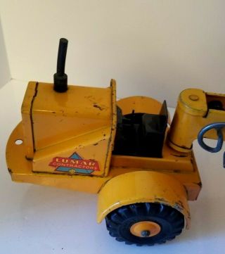 Vintage 1950 ' s Lumar Rocker Dump Metal Construction Toy 17 1/2 