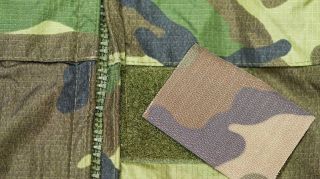 Italian army waterproof woodland camo parka jacket military raincoat camouflage 7