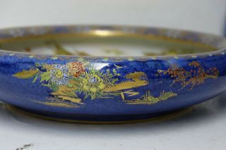 CARLTON WARE LUSTRE BOWL CHINESE STYLE DECORATION FAIRYLAND RARE 8