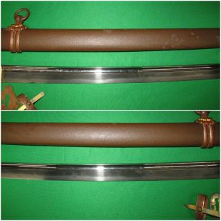 Japanese Pre WW2 Army Sword with Old Blade and Familie Mon 5