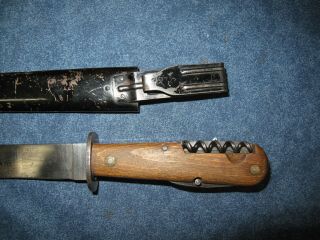 RARE GERMAN WW2 TRENCH FIGHTING TOOL KNIFE 7