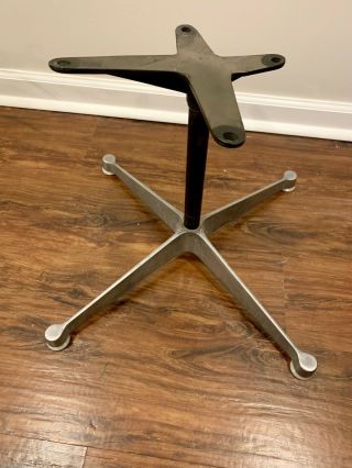 Eames Herman Miller Contract Swivel Base For Fiberglass Shell Chair