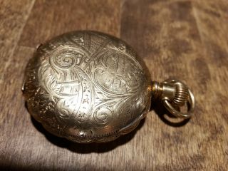 Hampden Dueber Champion Gold Pocket Watch.  Late 1800s to early 1900s. 8