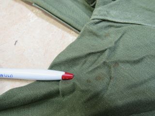 US Vietnam Era OG 107 Fatigue Shirt Cotton Sateen US Army 1967 Date 14 1/2 x 33 6