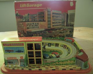 Vintage Technofix 308 - Lift Garage - And Semi - Boxed - West Germany