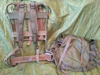 Vietnam War Lightweight Tropical Jungle Rucksack Backpack P68 With Frame