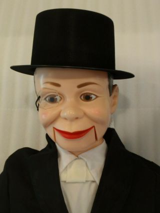 Vintage 1977 Juro Novelty Charlie McCarthy Ventriloquist Dummy Doll 4