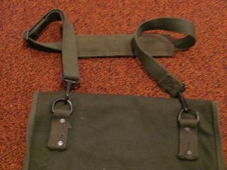 Vietnam US Army map & photograph dispatch case w/ carrying strap & shoulder pad 7