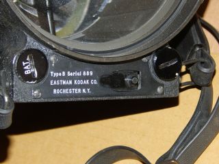 RARE WW2 WWII U S NAVY Night Vision Metascope? Eastman Kodak Type B with control 4