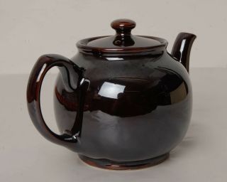 Vintage Sadler Brown Lustre Teapot 1.  1/2 Pint