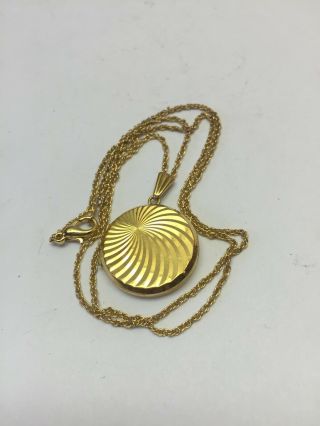 Art Deco Gold Locket