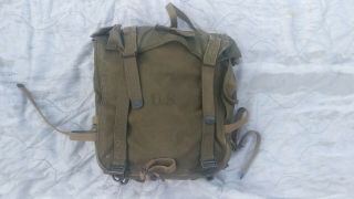 US Army WW2/Korean war era M - 1944 / M - 1945 Combat Backpack & Belt & More 4