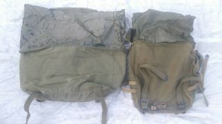 US Army WW2/Korean war era M - 1944 / M - 1945 Combat Backpack & Belt & More 7