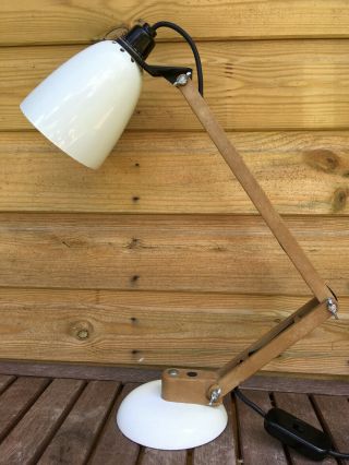 Vintage Maclamp No.  8 Terence Conran Habitat Industrial Anglepoise Light Lamp 70s