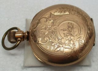 Antique Elgin Victorian - Era 10k Gold - Filled Pocket Watch - 117.  2 Grams,  Restore