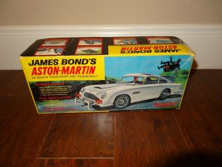 Box For 1965 James Bond Aston Martin Battery Operated