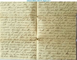 Letters Written By Brothers in the 8th NH Vols and the 13th Michigan Infantry 2