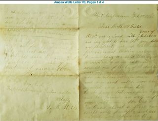 Letters Written By Brothers in the 8th NH Vols and the 13th Michigan Infantry 5