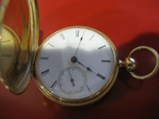 American Watch 14 Karat Gold Pocket Watch Early 1900 