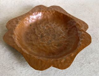 Vintage Copper Tray – Arts And Crafts – Hand Made / Hand Hammered