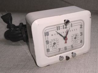 Vintage Electric Kitchen Clock Timer Westinghouse Tc 81 Mansfield 486r