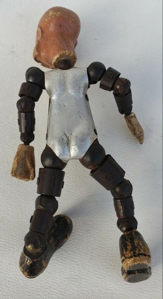 Bucherer Saba,  articulated Toy Figure from Mutt & Jeff,  Made in Switzerland 4