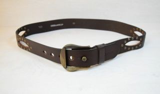 Vintage Collectible Leather Thick Belt Dsquared Belt Canada 43 Inch